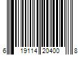 Barcode Image for UPC code 619114204008