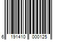 Barcode Image for UPC code 6191410000125