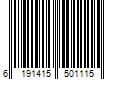 Barcode Image for UPC code 6191415501115