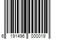 Barcode Image for UPC code 6191496000019