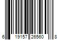 Barcode Image for UPC code 619157265608