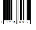 Barcode Image for UPC code 6192011803672