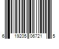 Barcode Image for UPC code 619205067215