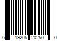 Barcode Image for UPC code 619205202500