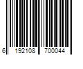 Barcode Image for UPC code 6192108700044