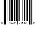 Barcode Image for UPC code 619344215409