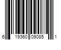 Barcode Image for UPC code 619360090851