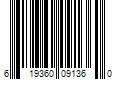 Barcode Image for UPC code 619360091360