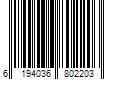 Barcode Image for UPC code 6194036802203