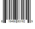 Barcode Image for UPC code 619498631629