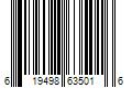 Barcode Image for UPC code 619498635016