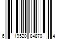 Barcode Image for UPC code 619520848704