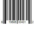 Barcode Image for UPC code 619585004312