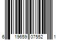 Barcode Image for UPC code 619659075521