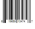 Barcode Image for UPC code 619659134747