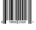 Barcode Image for UPC code 619659209261. Product Name: SanDisk 2TB Extreme Portable SSD - SDSSDE61-2T00-AW25