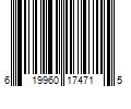 Barcode Image for UPC code 619960174715