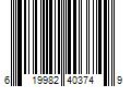 Barcode Image for UPC code 619982403749