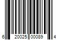 Barcode Image for UPC code 620025000894