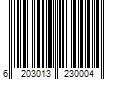 Barcode Image for UPC code 6203013230004