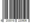 Barcode Image for UPC code 6203018220505