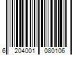 Barcode Image for UPC code 6204001080106