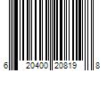 Barcode Image for UPC code 620400208198