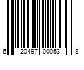 Barcode Image for UPC code 620497000538