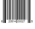 Barcode Image for UPC code 620514000275