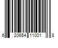 Barcode Image for UPC code 620654110018