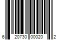 Barcode Image for UPC code 620730000202