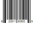 Barcode Image for UPC code 620811805009