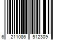 Barcode Image for UPC code 6211086512309