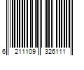 Barcode Image for UPC code 6211109326111