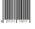 Barcode Image for UPC code 6211111110111