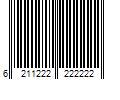 Barcode Image for UPC code 6211222222222