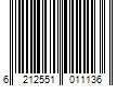 Barcode Image for UPC code 6212551011136