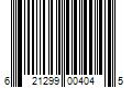 Barcode Image for UPC code 621299004045