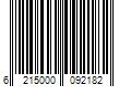 Barcode Image for UPC code 6215000092182