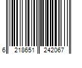 Barcode Image for UPC code 6218651242067