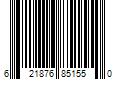 Barcode Image for UPC code 621876851550