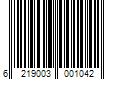 Barcode Image for UPC code 6219003001042