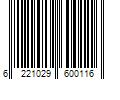 Barcode Image for UPC code 6221029600116