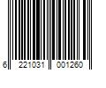 Barcode Image for UPC code 6221031001260