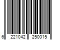 Barcode Image for UPC code 6221042250015. Product Name: 