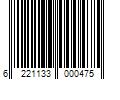 Barcode Image for UPC code 6221133000475