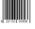 Barcode Image for UPC code 6221133000536