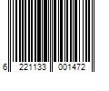 Barcode Image for UPC code 6221133001472