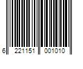 Barcode Image for UPC code 6221151001010. Product Name: 