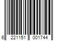 Barcode Image for UPC code 6221151001744